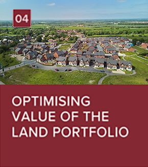 Optimising value of the land portfolio
