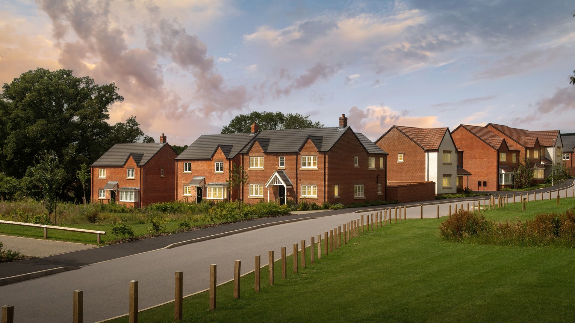 Street scenes and typical interiors