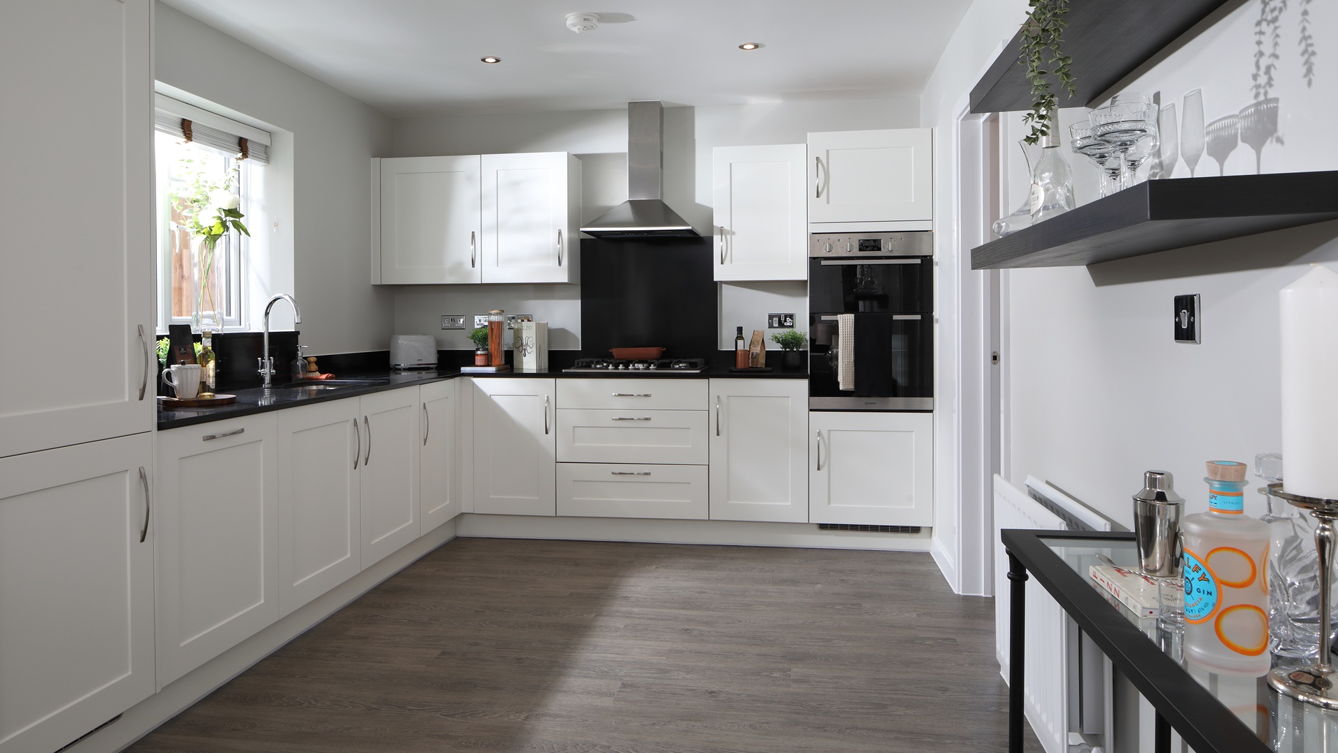 Street scenes and typical interiors