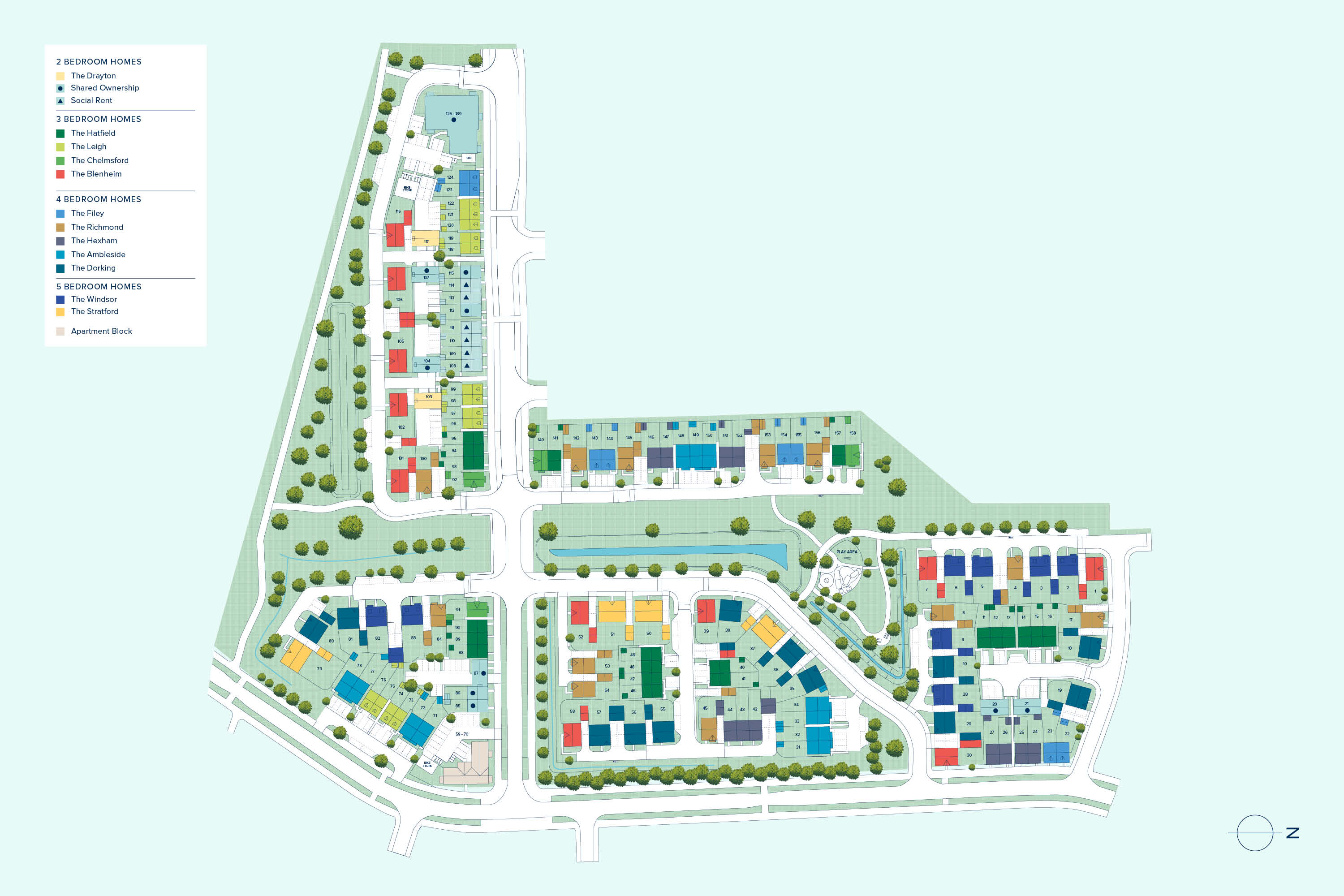 Green Acres at Alrewas plan